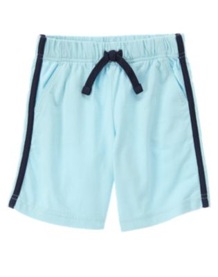 Athletic Stripe Knit Short