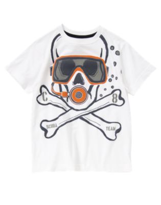 Scuba Skull & Crossbones Tee