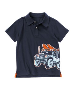 Surf Jeep Polo Shirt