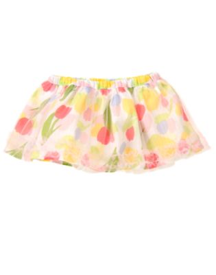 Tulip Floral Skirt