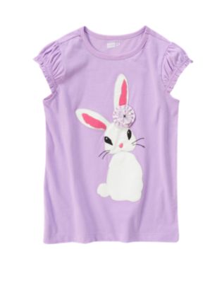 Gem Flower Bunny Tee