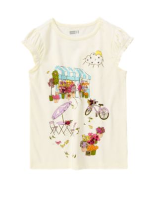 Gem Flower Market Tee