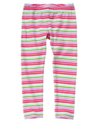 Stripe Crop Legging