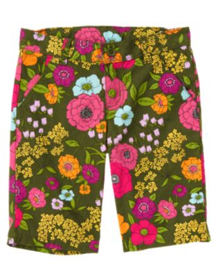 Floral Bermuda Short
