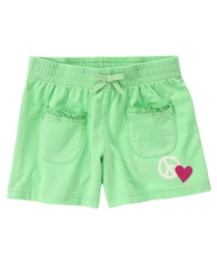Peace Love Knit Short