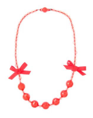 Bow Bead Necklace