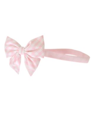 Gingham Bow Headband