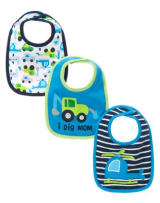 Tiny Traveler Bib 3-Pack