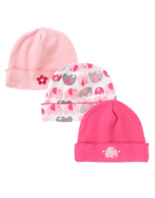 Elephant Beanie 3-Pack