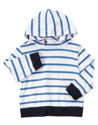 Stripe Knit Hoodie