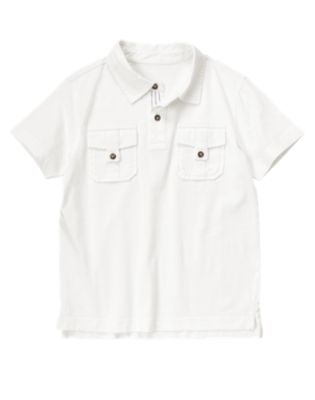 Button Pocket Polo Shirt
