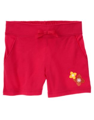 Flower Knit Short