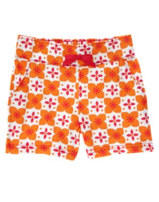 Floral Knit Short