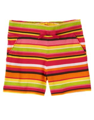 Stripe Knit Short