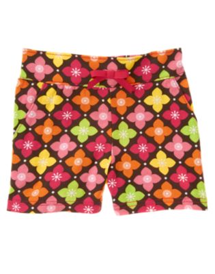 Floral Knit Short