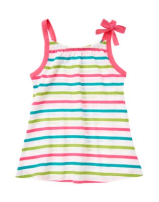 Stripe Bow Tank