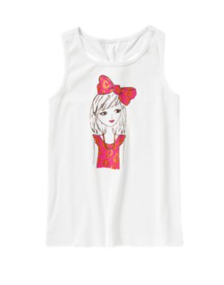Fashion Girl Racerback Tank