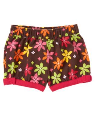 Floral Knit Short