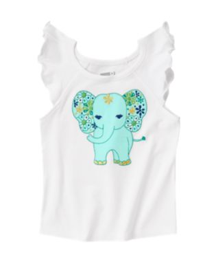 Elephant Flutter Tee