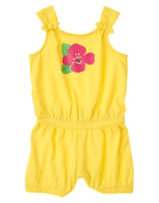 Flower Bow Romper