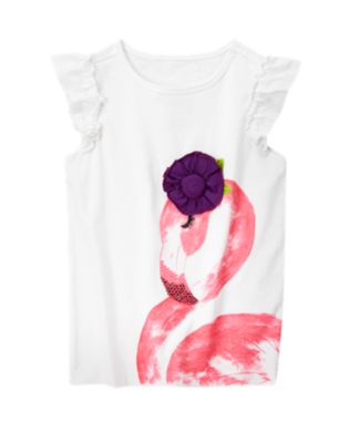 Flamingo Flutter Top