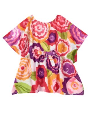 Floral Caftan Top