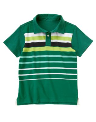 Stripe Polo Shirt