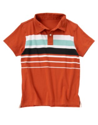 Stripe Polo Shirt