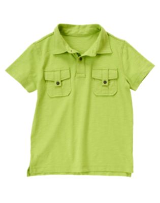 Button Pocket Polo Shirt