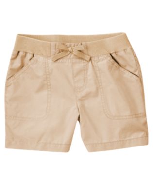 Pull-On Khaki Short