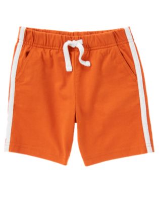 Athletic Stripe Knit Short