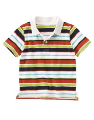 Stripe Polo Shirt