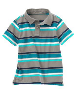 Stripe Polo Shirt