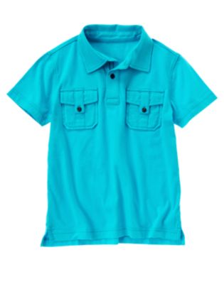 Button Pocket Polo Shirt