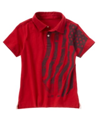 Flag Polo Shirt