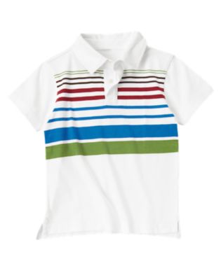 Stripe Polo Shirt