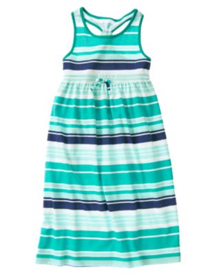 Stripe Knit Tank Dress