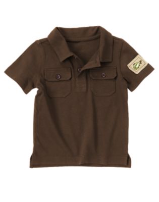 Fish Patch Polo Shirt