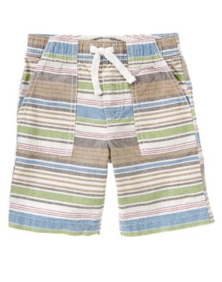 Pull-On Stripe Short
