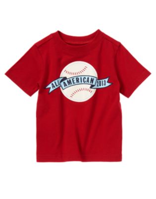All American Baseball Tee