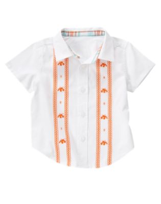 Lobster Embroidered Shirt