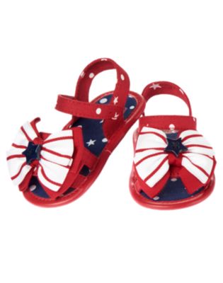 Ribbon Bow Crib Sandal