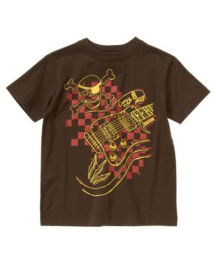 Guitar With Skulls Tee