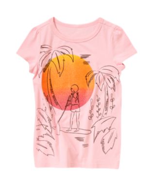 Paddle Boarding Girl Tee