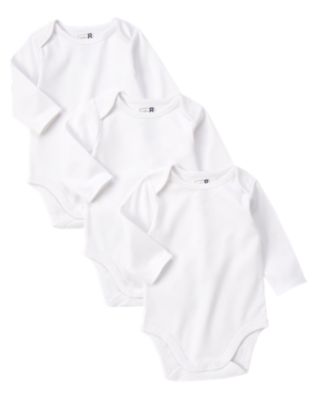 Long Sleeve Bodysuit 3-Pack