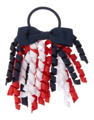 Bow Curly Ponyholder