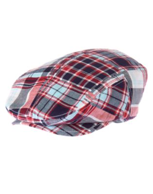 Plaid Patchwork Cap