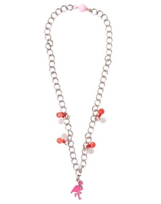Flamingo Charm Necklace