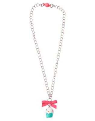 Cupcake Charm Necklace