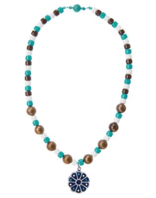 Flower Beaded Necklace